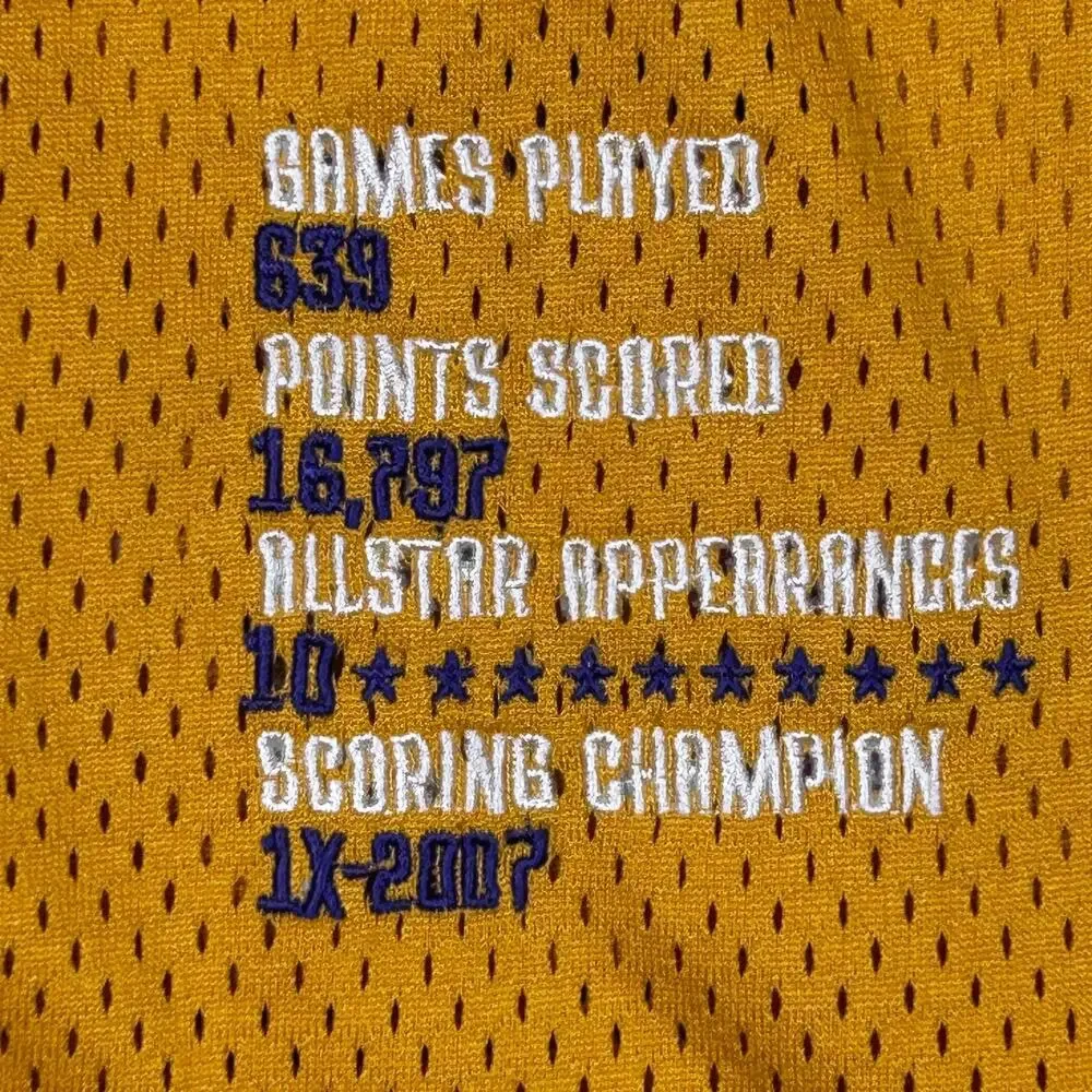 Headgear Classic Kids Jersey Kobe Bryant Medium Yellow #8 Legend #24 Mamba - Picture 10 of 14